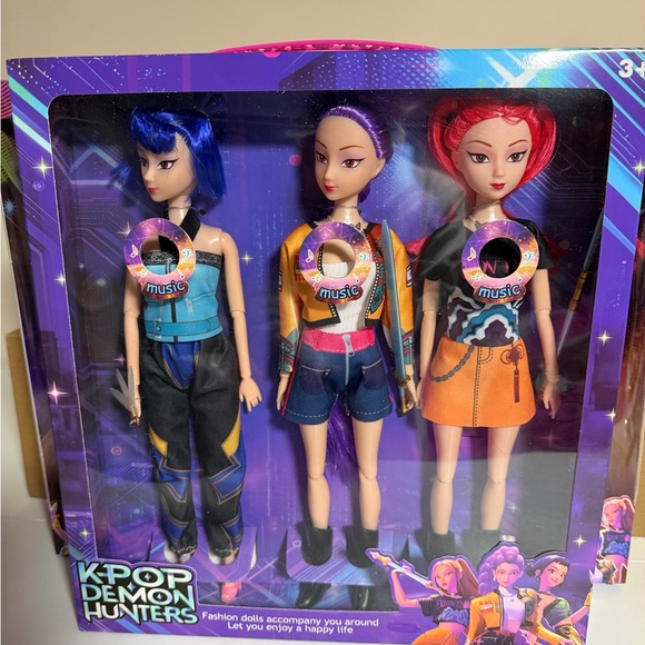 Other - K-pop singing Doll 3 Pcs Set
